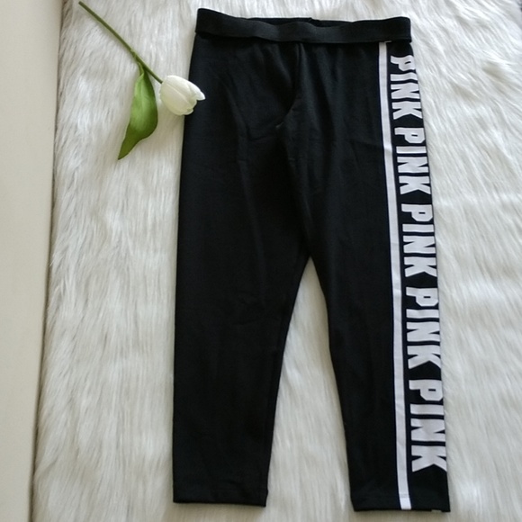 PINK Victoria's Secret Pants - Size M🌷PINK VICTORIA'S SECRET ANKLE LEGGINGS.nwt